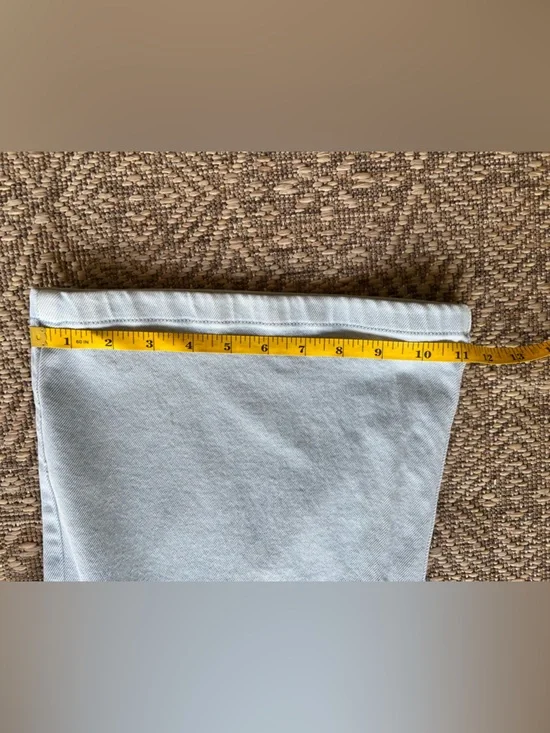 Favorite Daughter The Masha Coastal Jeans Light Blue Womens Size 28 Wide Leg - Picture 5 of 12